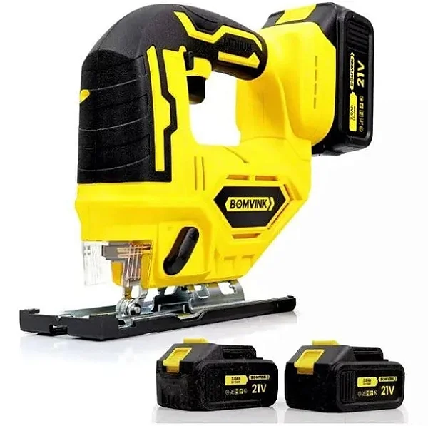 Serra Tico-Tico Profissional Sem Fio com 2 Baterias – Potência e Precisão para Cortes