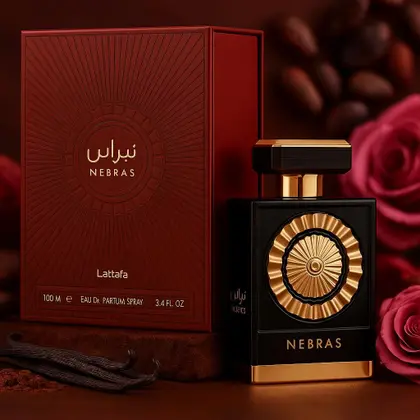 Perfume Árabe Lattafa Nebras – Sofisticação, Doçura e Poder