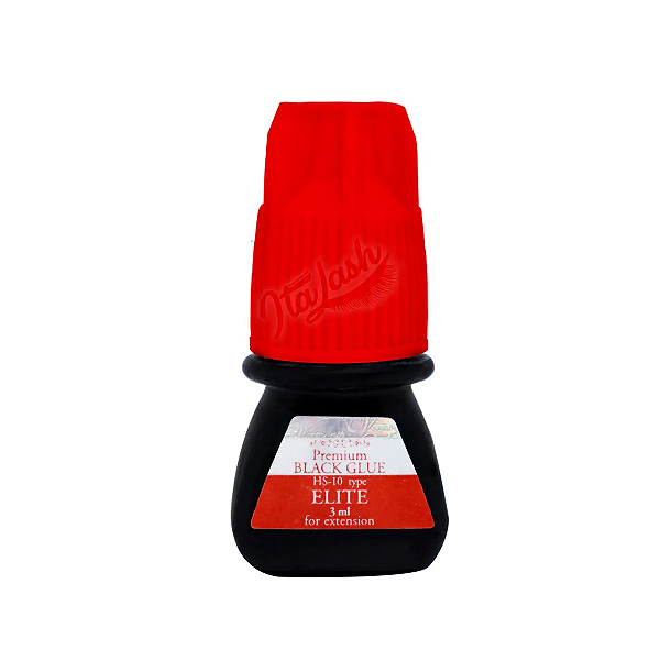 Cola Premium Black Glue HS - 10 Type ELITE 3ml para Alongamento de Cílios