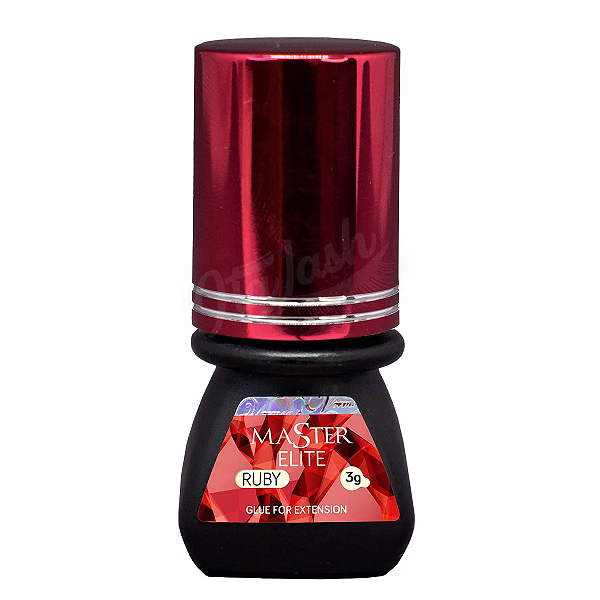 Cola Elite Master Ruby 3ml para Alongamento de Cílios