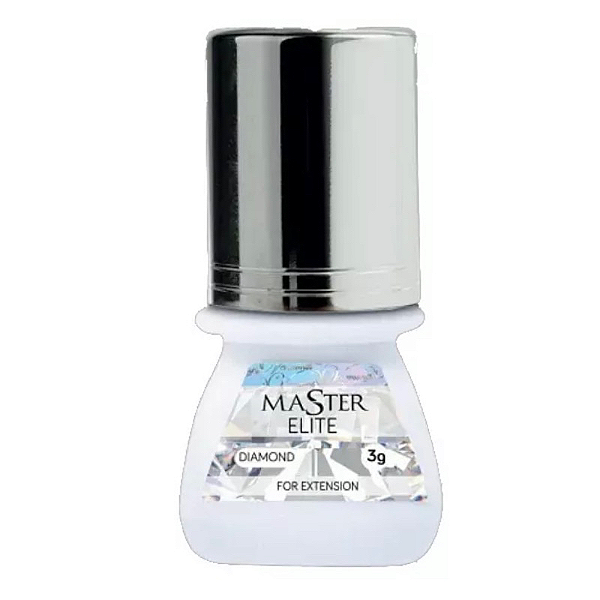 Cola Adesivo Master Elite Diamond Transparente 3g Extensão de cílios