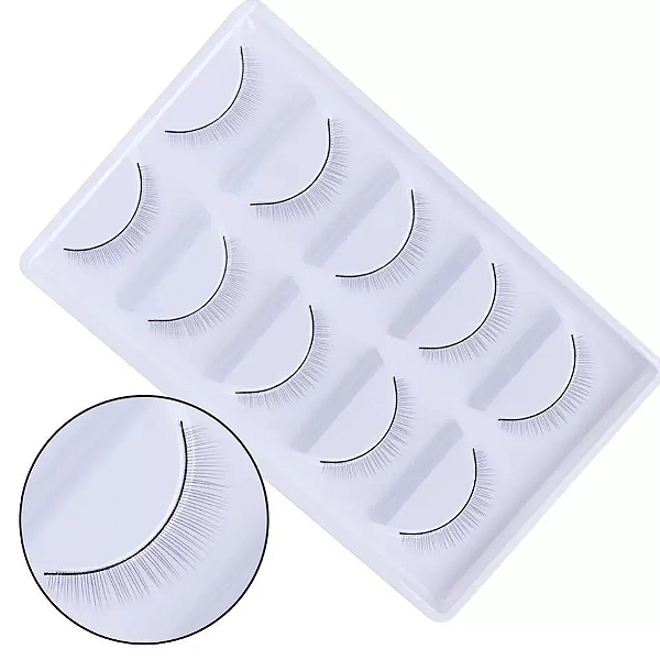 Cílios para Treinamento Pack Com 5 Pares Treino