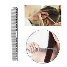 Pente De Corte Metal Alumínio Para Barbeiro 21,5 Cm (prata ou cobre)