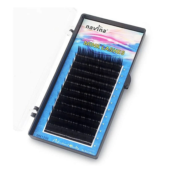 Cílios Navina Para Volume Russo Mink Lashes 0.07 D Extensão Lash