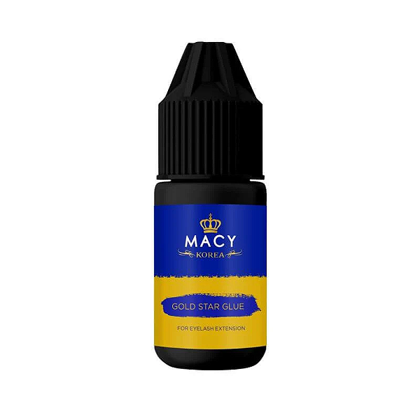 Cola Macy Gold Sobelle 3ml Cor Preto