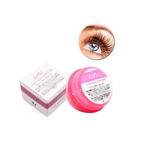 Funmix 5g Rosa Cílios Postiços Extensão Cola Removedor De Creme Para Cílios Removedor