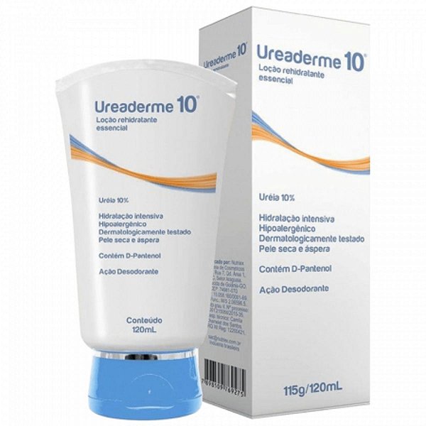 UREADERME 10% LOCAO HIDRATANTE ESSENCIAL NUTRIEX 120ML