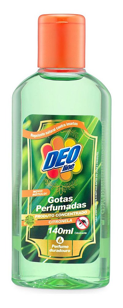 GOTAS PERFUMADAS CITRONELA 140 ML