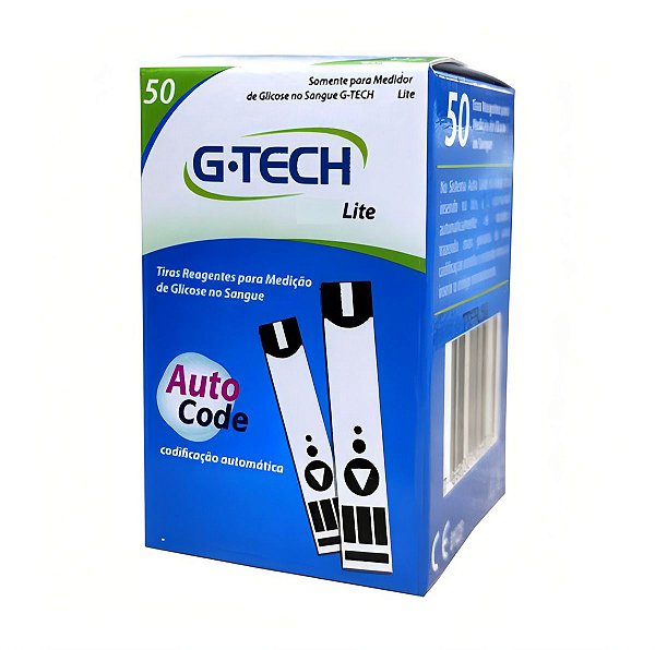 TIRAS DE TESTE GTECH FREE LITE FRASCO COM 50 TIRAS - C/IMPRE