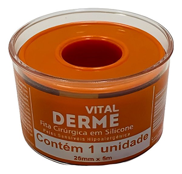 FITA SILICONE 2,5CMX5M - VITALDERME