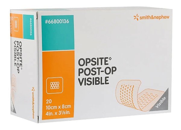 OPSITE POST-OP VISIBLE 10CM X 08CM  Unidade
