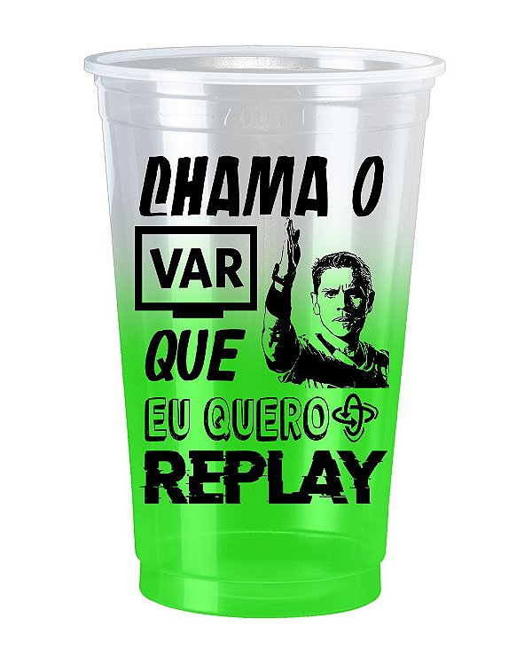 Copo Personalizado Degrade Verde 100un 770ml