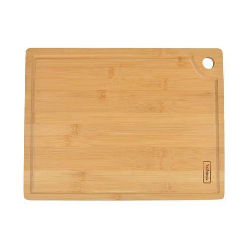 Tabua de Madeira Retangular Bambu 33x25cm