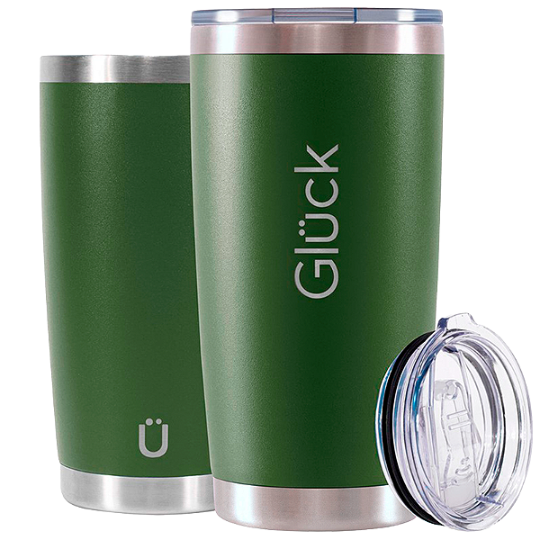 Copo Térmico Gluck Lucky 591Ml - Escolha a Cor