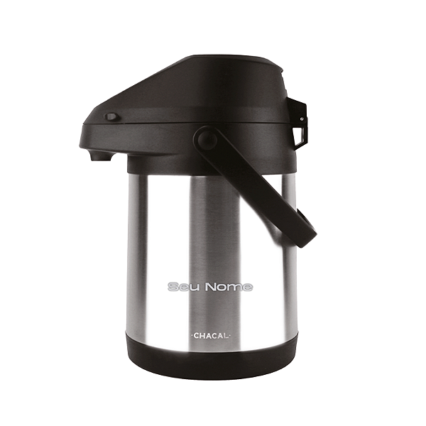 Garrafa Térmica Chacal 2,5L Com Laser - Escolha a Cor