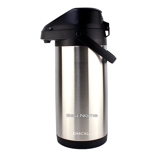 Garrafa Térmica Chacal 4L Com Laser - Escolha a Cor