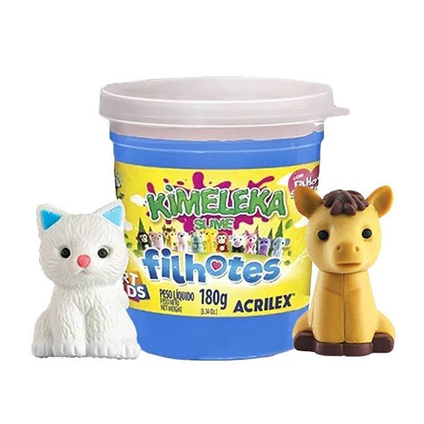 Kimeleka Slime Acrilex Filhotes 180g