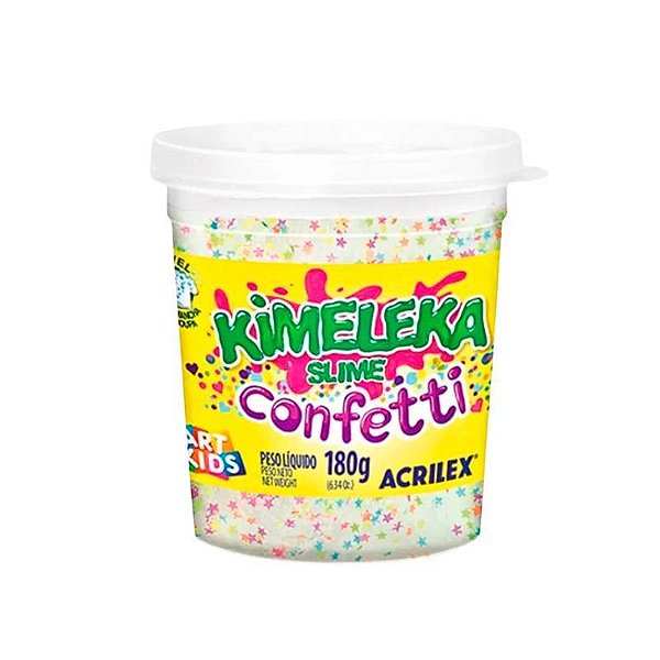 Kimeleka Slime Acrilex Confetti 180g