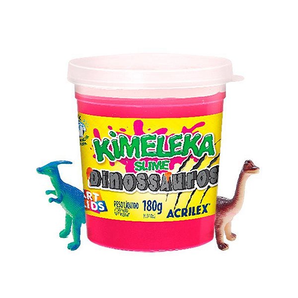 Kimeleka Slime Acrilex Dinos 180g