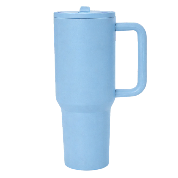 Copo Termico Personalizado c/ Canudo Acoplado 1,2L - Escolha a Cor