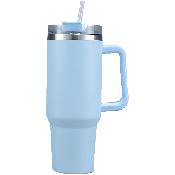 Copo Termico Personalizado c/ Canudo Removivel 1,2L - Escolha a Cor