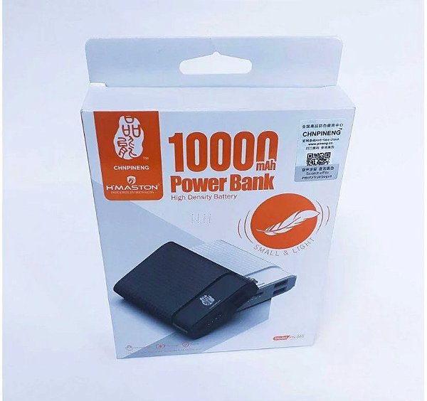 Bateria carregador portatil h'maston 10000mah pn-985