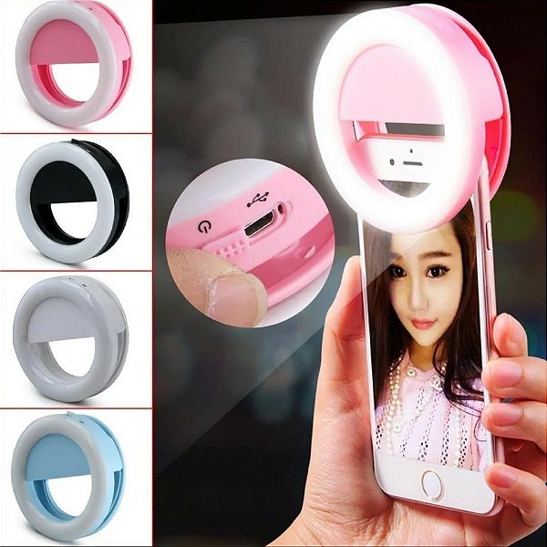 Ring light selfie para celular