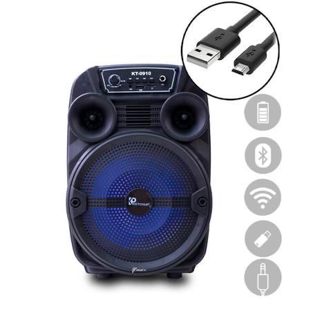 Caixa de som bluetooth ketchup kt-0910