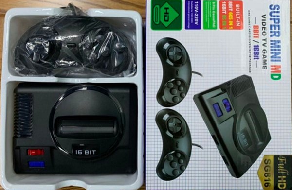 Video game super mini md sg816