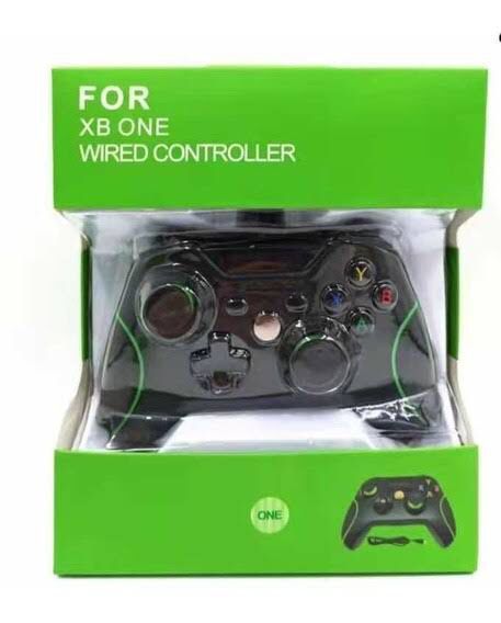 Controle de video game com fio xbox one atomo mo-wxone