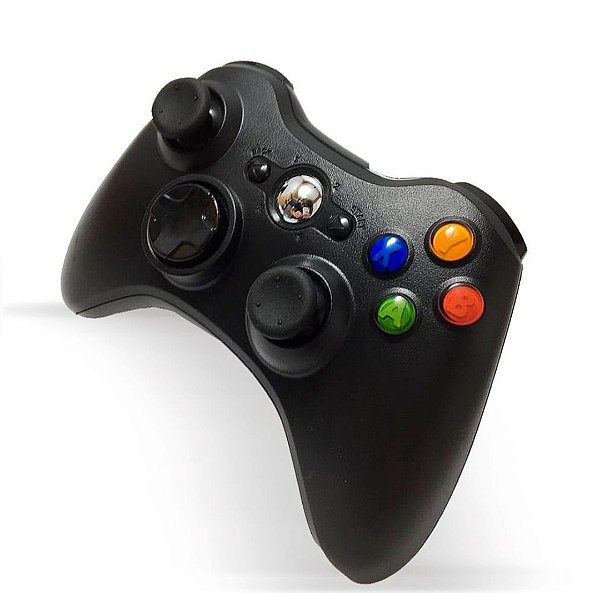 Controle gamer xbox 360 sem fio cxb-20