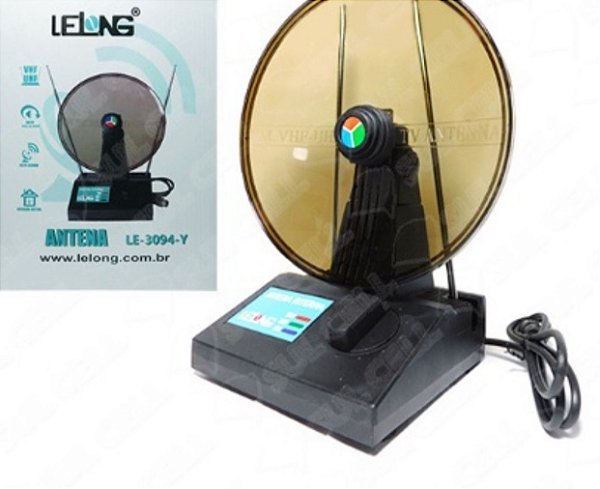 Antena de tv digital lelong le-3094-y
