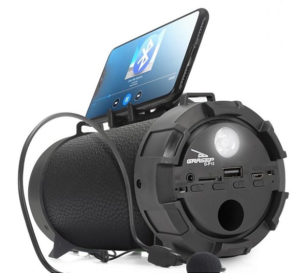 Caixa de som bluetooth bazuka pt2