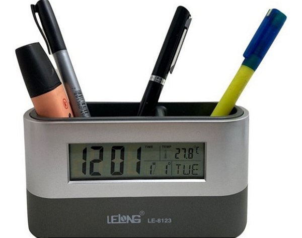 Relogio de parede de mesa lelong le-8123