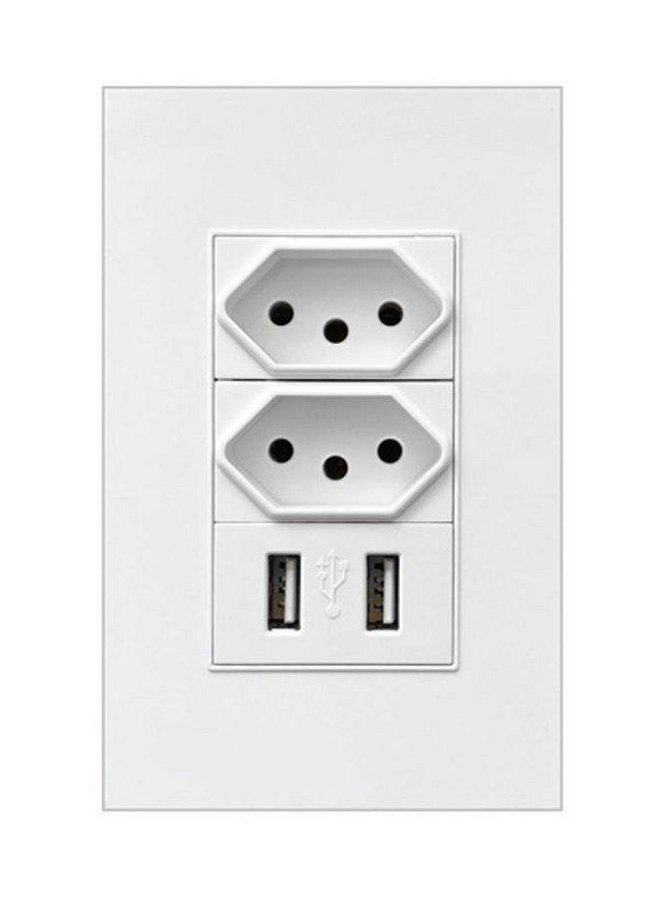 Tomada inteligente usb jwcom smart su-233