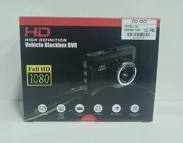 Camera veicular hd to go q2