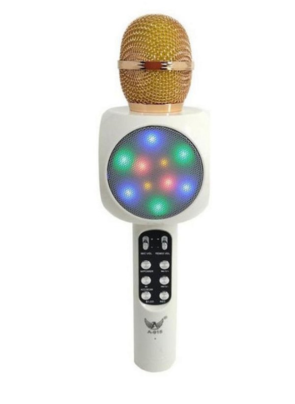 Microfone karoke bluetooth tf/usb/fm radio altomex a-915