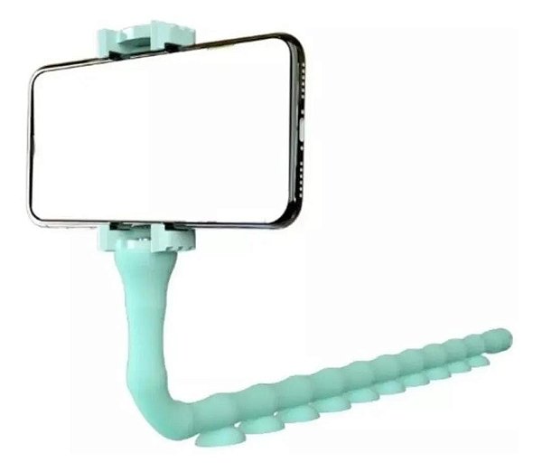Suporte de celular cute worm ventosa centopeia