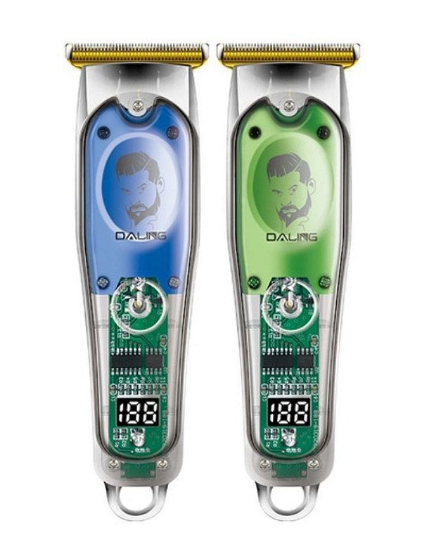 Maquina aparelho profissional de barbear e corte de cabelo daling dl-1579