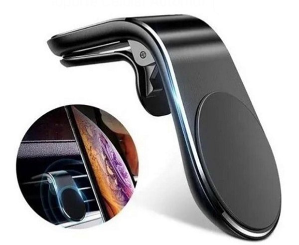 Suporte de celular veicular magnetico h'maston cj-23