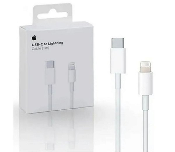 Cabo carregador iphone tipo c usb-c lightning