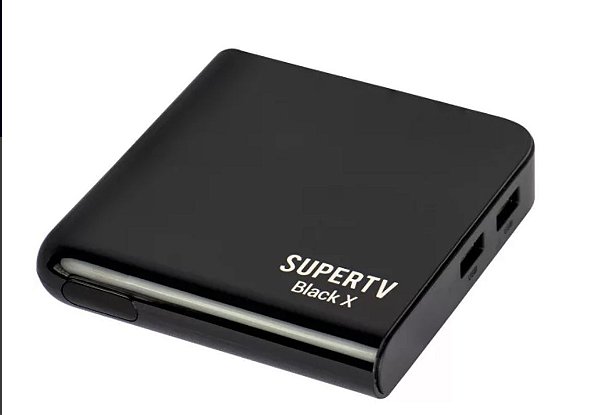 Aparelho receptor de video tv box super tv x 4k