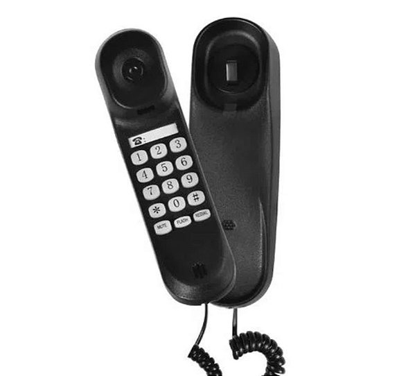 Telefone com fio mega star ft308