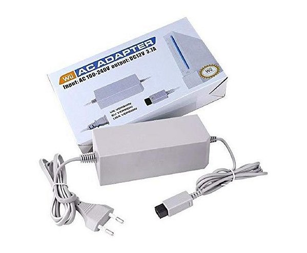 ﻿Fonte carregador de energia nintendo wii bivolt 110-240V snd-128