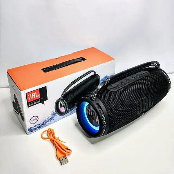 Caixa de som bluetooth charge 6s rgb