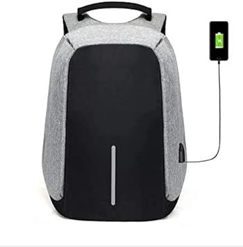 Mochila antifurto a prova d'agua para notebook