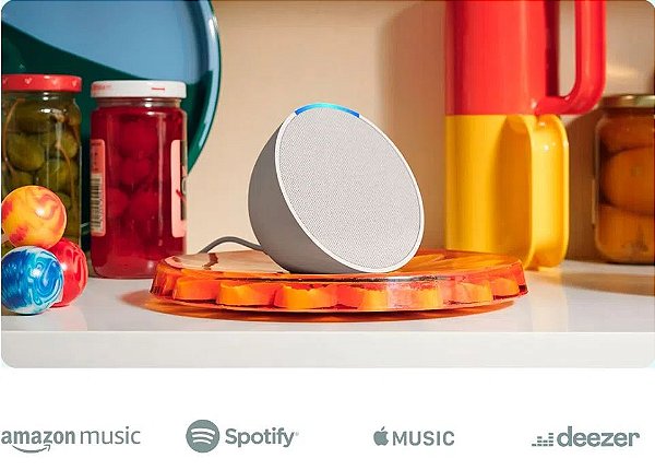Alexa echo pop preto