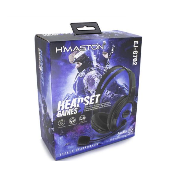 Fone de ouvido gamerh'maston ej-g702