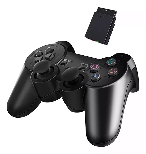 Controle de video game sem fio play 2 atomo mo-6021w