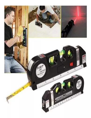 Trena laser com nivel atomo regua atomo mo-972